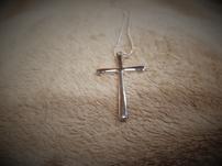 Sterling Silver Cross Necklace 202//151